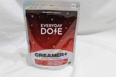 Everyday Dose Creamer+ Peppermint Mocha Collagen Probiotics Powder 7.4oz