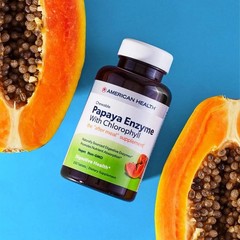 Papaya Enzyme with Chlorophyll- 250 Chewable Tablets