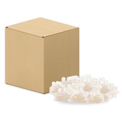 Size 00 Capsule Connection 10K Empty Gelatin Capsules A Bag Carton transparent