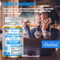 Brain Health & Memory Booster, Focus Function, Clarity Nootropic Supplement