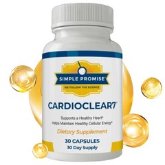 Cardio Clear 7 – 30 Capsules New/Sealed MGF 05/2024