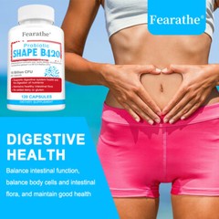 Shape B420 Probiotic 120 Capsules-15 Billion CFU,GUT HEALTH Support,120 CAPSULES