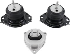 3PCS Engine Motor Mount and Automatic Transmission Mount Set Compatible with