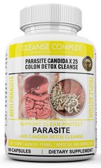 3 x Remove Parasite Candida Colon Detox Cleanse Antiparasite USA Complex Support