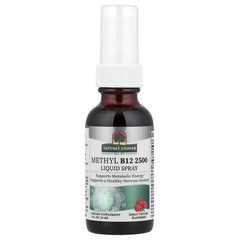 Methyl B12 2500 Liquid Spray, Raspberry, 1 fl oz (30 ml)