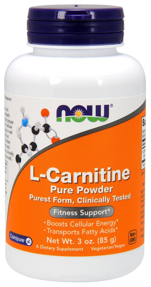 NOW Supplements – L-Carnitine Pure Powder 3 oz (85 g)