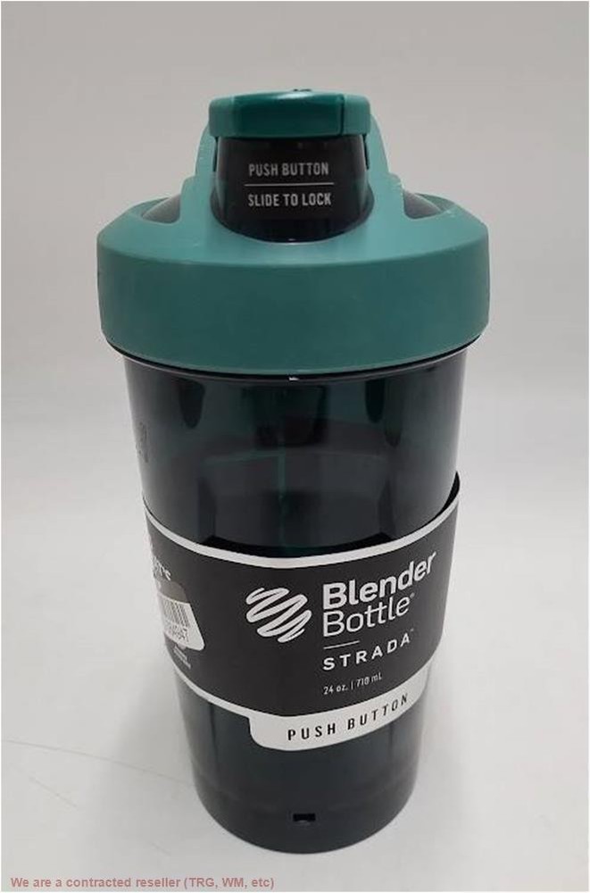 BlenderBottle 24oz Strada Tritan Plastic Tumbler – Green READ DESCRIPTION