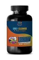 milk thistle capsules – Liver Cleanse and Detox 905mg – advanced cleansing 1B