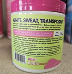 Obvi Burn SWEAT 60 Capsules