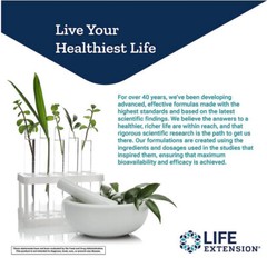 CITICOLINE (CDP-Choline) BRAIN COGNITIVE MEMORY FOCUS 120 Caps LIFE EXTENSION