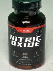 CHAOBIG Nitric Oxide Supplement 60 Capsules Exp 7/2027 New