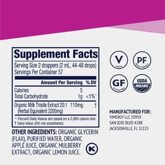 Vimergy USDA Organic Milk Thistle Extract, 57 Servings – Healthy Liver Support