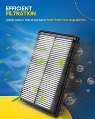 PHILTOP Engine air filter CA10661 Replacement for Hyundai Genesis 3… Fast Ship
