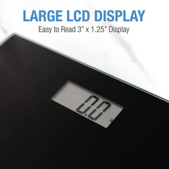 DMI Digital Talking Bathroom Scale, Sleek Tempered Glass, Clinically Accurate Me