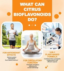 Citrus Bioflavonoids for Circulation | Citrus Bioflavonoids Supplement. 05/28 *