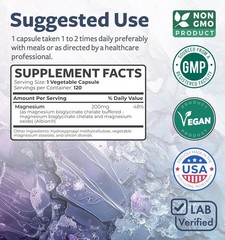 Healths Harmony High Absorption Magnesium Bisglycinate Capsules – Clinically