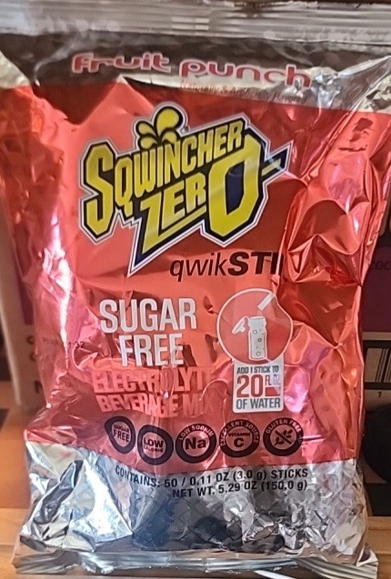 Sqwincher Zero Qwik Stik, Fruit Punch, Sugar Free, Low Calorie, Low Sodium…