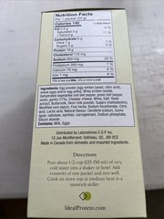 Ideal Protein Cheese Omelet mix BB 11/30/27 or later FREE SHIP