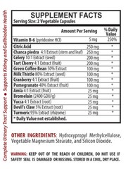 URIC ACID COMPLEX – diuretic herbs for water retention – digestion fiber 2 B