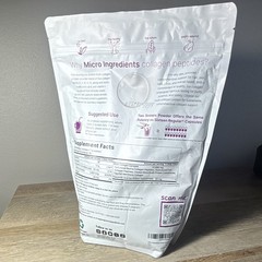 Micro Ingredients Multi Collagen Peptides I II III V X Unflavored Powder 2 lb