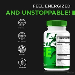 NutraVibe (3 Pack) Tropical Rise, Official Rise 60 Count (Pack of 3)