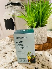 resB Lung Support Probiotic Supplement – Lung Health Supplement for Smokers, Gut