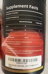 Creatine Monohydrate Gummies, By Happyummmm- 2 Bottles Of 90 Count, 5000mg
