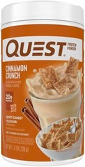 Quest Nutrition Cinnamon Crunch Protein Powder, High Protein, 25.6 oz, (pack 1)