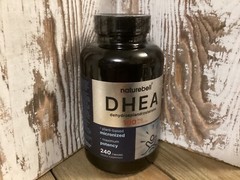 DHEA 100 mg, 240 Capsules, Supports Energy, Metabolism by NatureBell EXP 03/2025