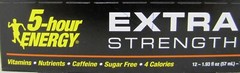 5 Hour Energy Shot Peach Mango Extra Strength 12 Ct 1.93 oz Ships Free Hr Five