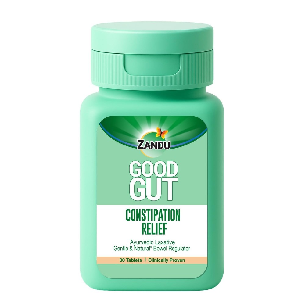 Zandu Good Gut Acidity & Bloating Relief Tablets 30 Tablets for Gas Relief