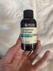 natures sunshine lymphatic drainage Exp 1/2028 2fl Oz New Sealed