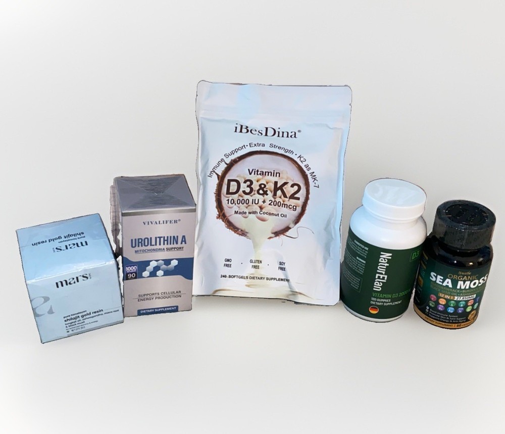 Lot Of 5 – Assorted Vitamins & Supplements