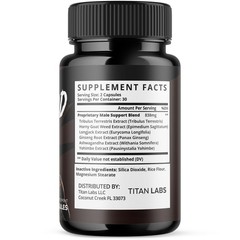 (2 Pack) Horsewood Advanced Male Health Support Formula Horse Wood 120 Capsules