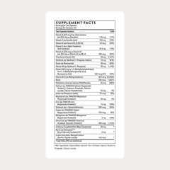 THORNE Basic Nutrients 2/Day Vitamin Mineral Formula Gluten Dairy Soy-Free 60Cap