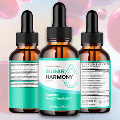 (2 Pack) Sugar Harmony Blood Support Drops Advanced Vitamin Supplement 60 Servs
