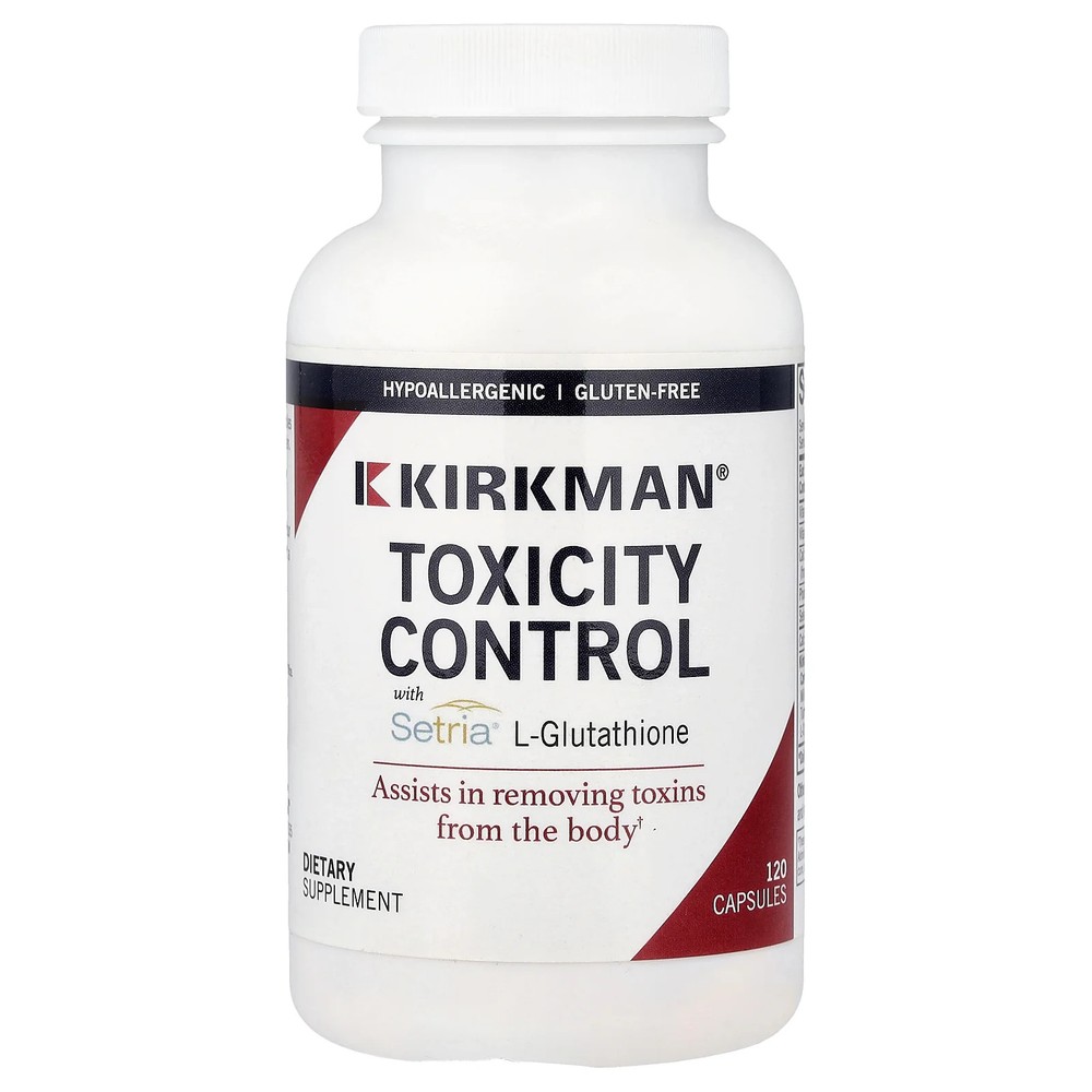 2 X Kirkman Labs, Toxicity Control with Setria� L-Glutathione, 120 Capsules