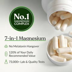 BIOptimizers Magnesium Breakthrough Supplement with 500mg – 7 Forms… Fast Ship