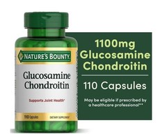 Nature’s Bounty Glucosamine Chondroitin Capsules, 110 Count