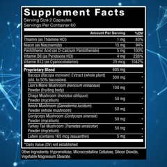 Brain Supplement For Focus, Memory Function & Brain Fatigue 120 Capsule