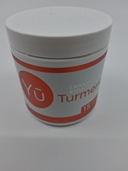 Yu Enhanced Bioactive Turmeric 15 servings EXP 11/2026 seal broken