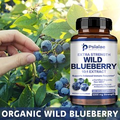 Wild Blueberry Strength 10:1 Extract Capsules – Antioxidant,Vision Health