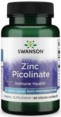 Zinc Picolinate Body Preferred Form 22 mg 60 Vegan Capsules