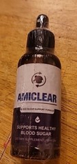 Amiclear Blood Sugar Support Liquid.Loose Weight, Increase Mood.2OZ