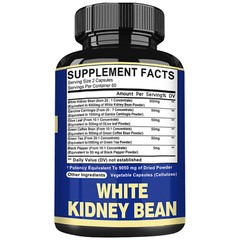 White Kidney Bean-Green Tea-Fat & Carb Blocker,Weight Loss,Appetite Suppressant