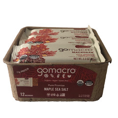 GoMacro Organic Maple Sea Salt MacroBars — Vegan, 10 Count