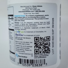 Klean Athlete Klean Multivitamin, 60 Tablets per Bottle (3 Pack)