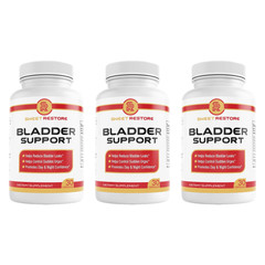 Sweet Restore Bladder Health Support Dietary Supplement 30 Capsules Bundle of 3