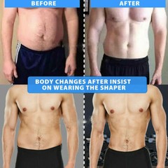 Men Fat Burning Sauna Sweat Tummy Belt Body Shaper Girdle Slimming Waist Cincher