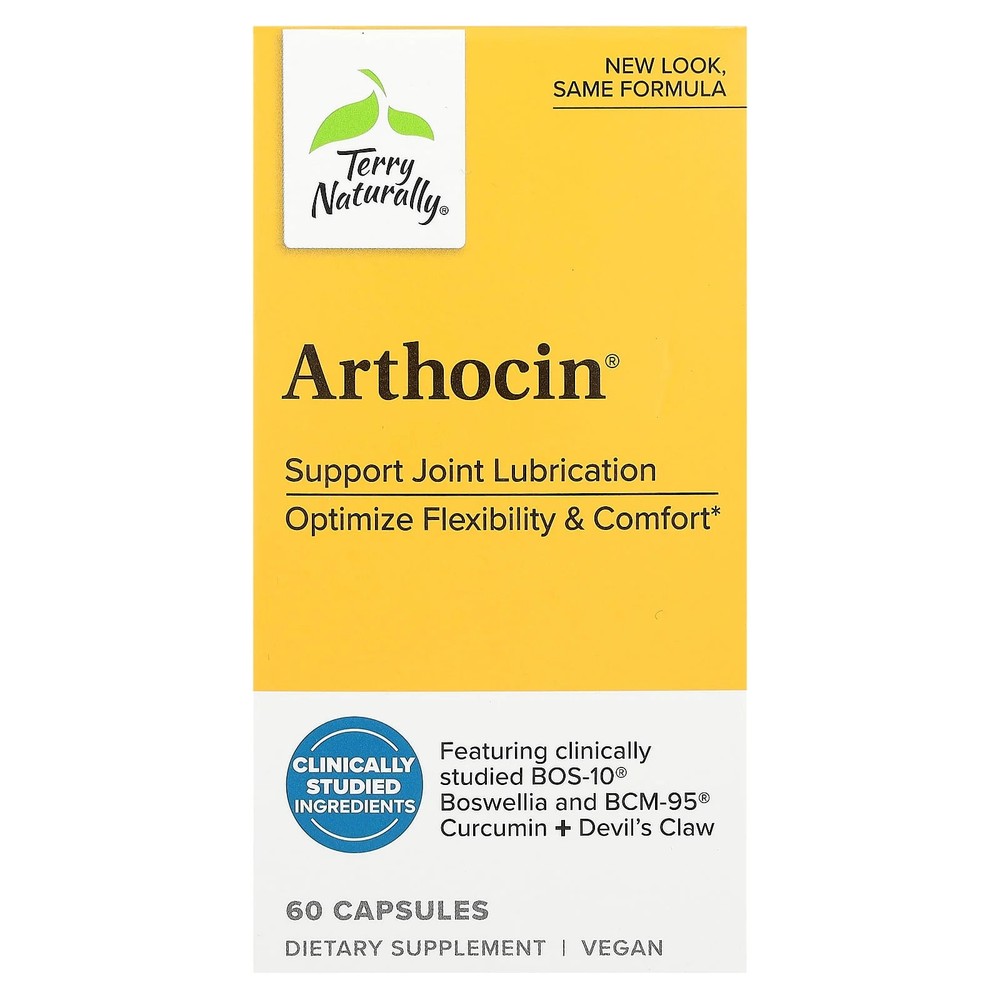 2 X Terry Naturally, Arthocin, 60 Capsules